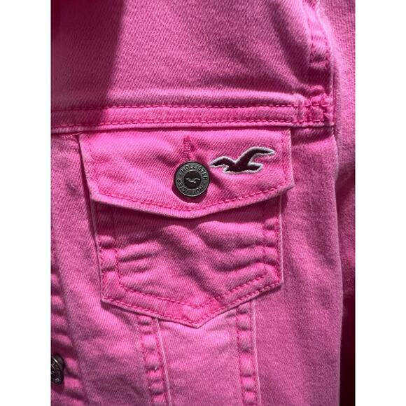 Hollister Pink Jean Jacket - Picture 4 of 5